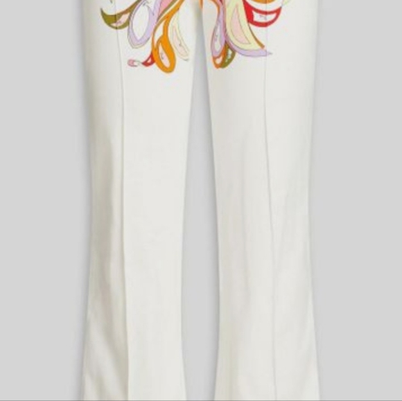 Emilio pucci Dalia-Print Flared pants - Picture 5 of 5